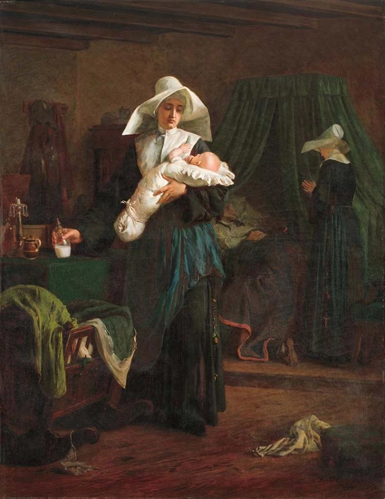 La suora, 1870